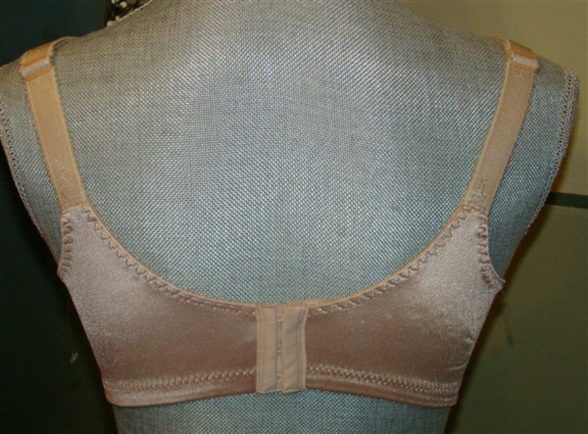 NWT Bali 36DD Double Support Wireless Bra 3820 Beige 136432