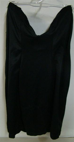 NEW Flexees 36C Easy-Up Strapless Full Slip 2304 Black Shaper 136442