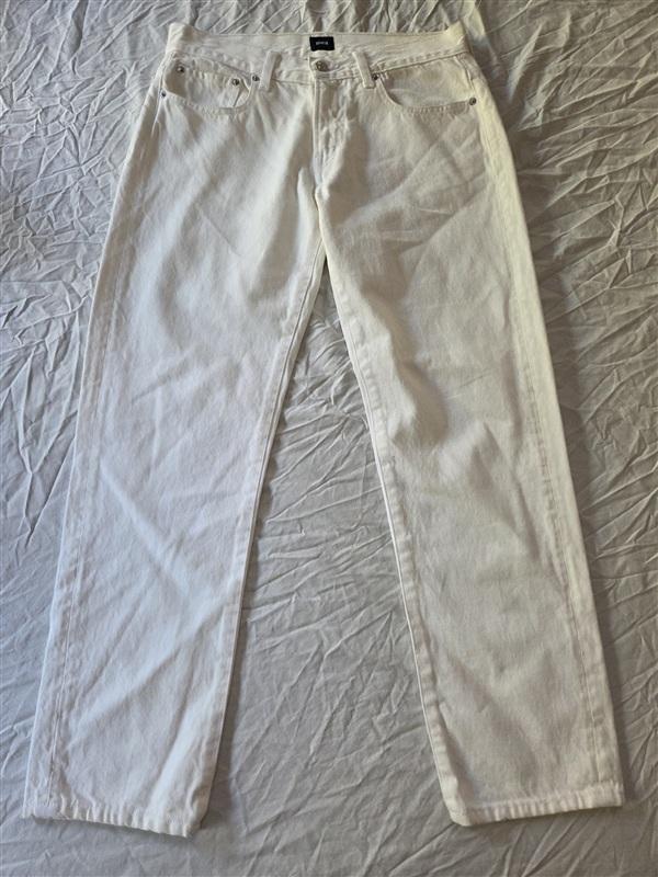 NWT Edwin 26 Developer Sample Slim Skinny Jeans White 136068