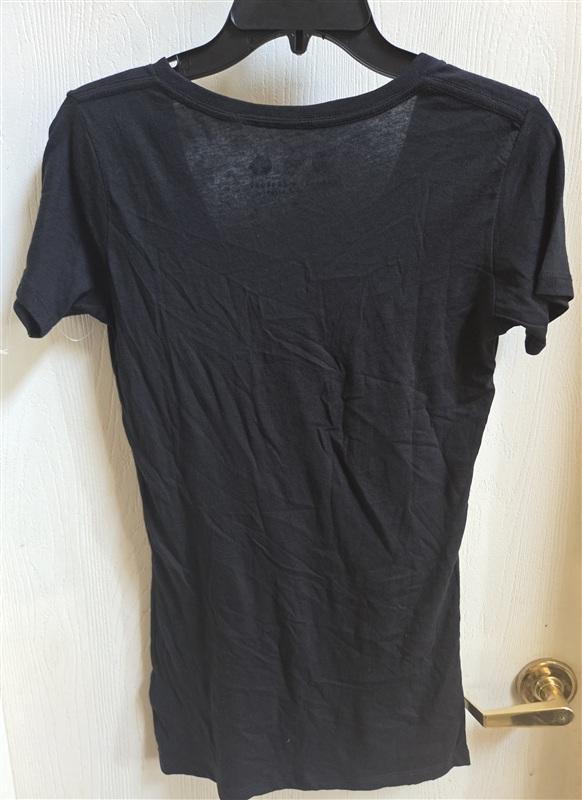 NWOT Thread for Thought Small Rock the Vote T-Shirt Black Tee 136459