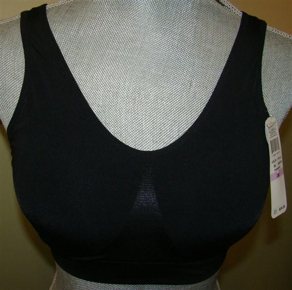 NWT Wacoal 38 B-Smooth Bralette Bra 835275 Black 136476