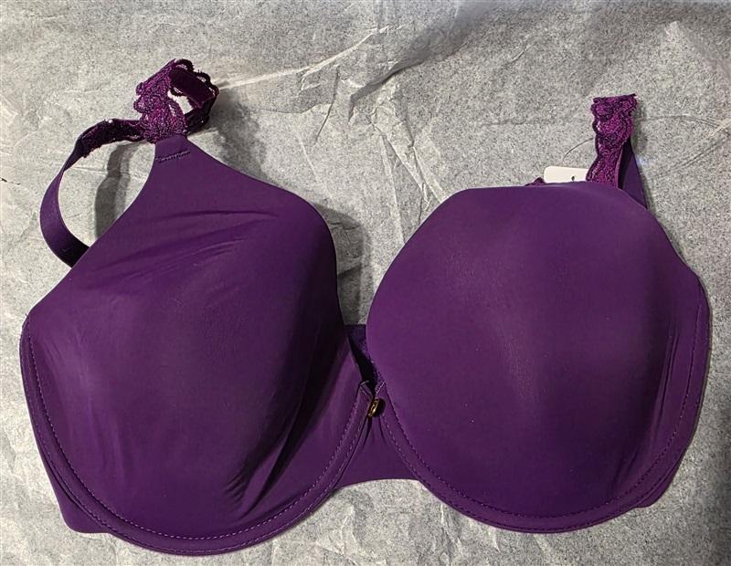 NWT Natori 34G Bliss Comfort Contour Underwire Bra 721154 Purple 136486