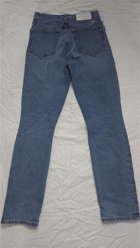 NWT GRLFRND 25 The Piper Distressed Stretch Slim Jeans Button Fly 136495