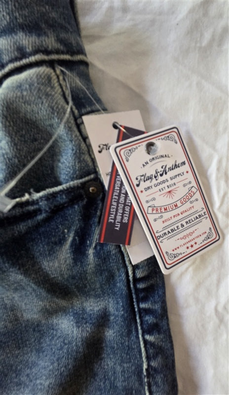 NWT Flag & Anthem 6 /28 Boot Cut Jeans Stretch 136544