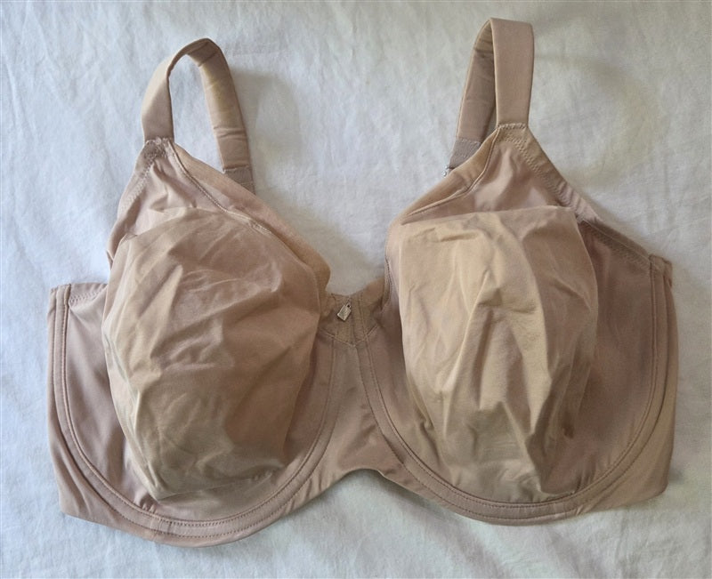 NWT Triumph 44DD True Shape Sensation Minimizing Bra Beige 136560