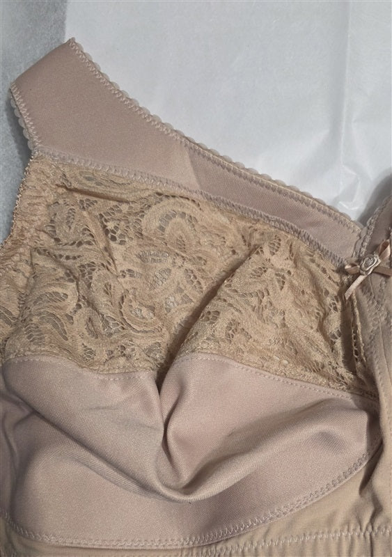 NWOT Glamorise 50B Magic Lift Cotton Full Fig 1001 Wireless Support Bra 136583