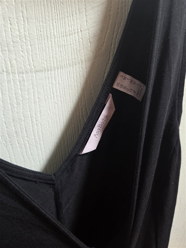 NWt Anybody SM Cozy Knit Wide leg Jumpsuit Black 136585