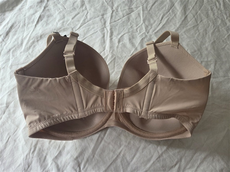 NWT Wonderbra 34G Ultimate T-Shirt Underwire Bra WB9443 Beige 136596