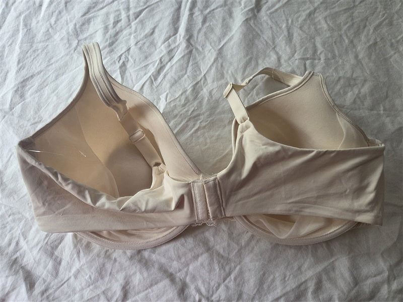 NWOT Bali 42C One Smooth U Ultra Light Lace Lift Underwire 3L97 Ivory 136607