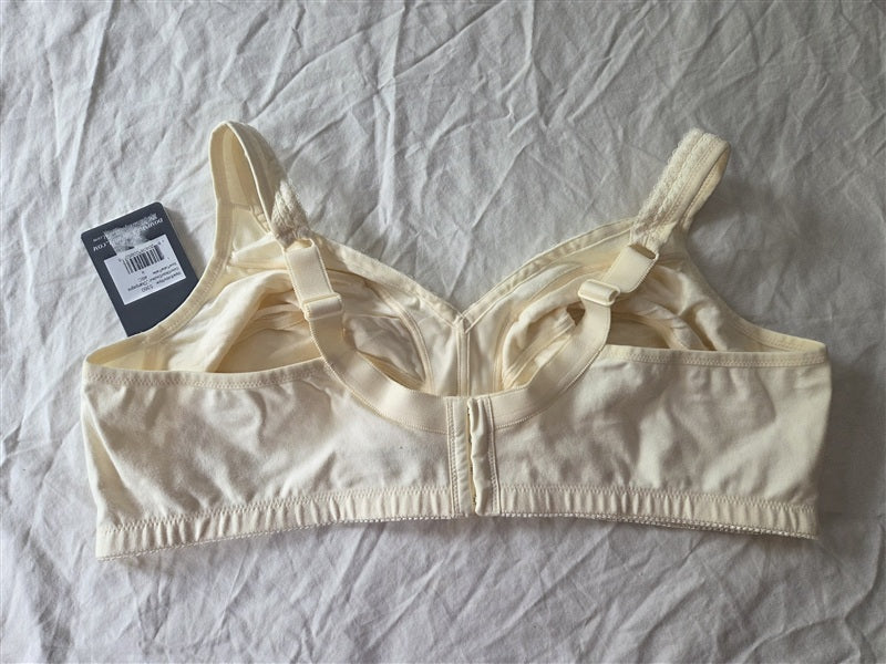 NWT DOMINIQUE 46C Marcelle Everyday Wirefree Comfort Bra 5360 Ivory 136613