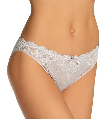 NWT Chantelle XL RIVE GAUCHE Low Rise Panty 3087 Gray 136616