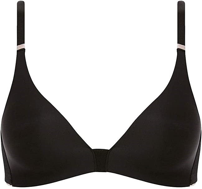 NWT Chantelle LG Absolute Invisible Contour wirefree Bra 2921 black 136624