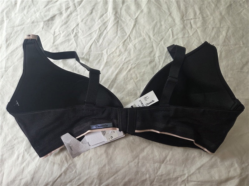 NWT Chantelle LG Absolute Invisible Contour wirefree Bra 2921 black 136624