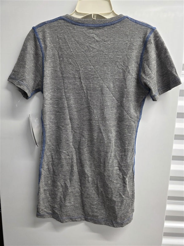 NWT Pro Edge M Kansas Jayhawks Beak'em Hawks Women's V neck T Shirt 136635