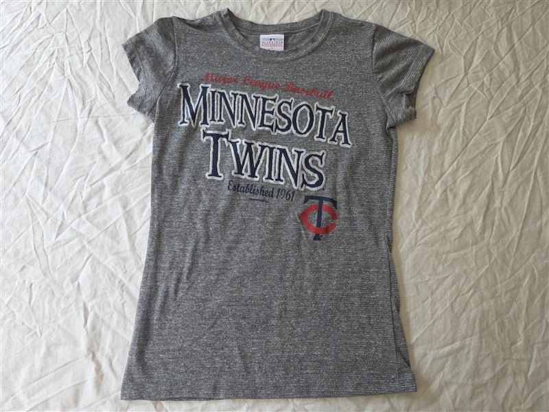 NWOT Campus Lifestyle S MLB Minnesota Twins Women Baseball T Shirt 136650