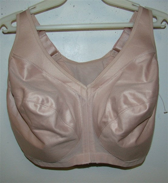 NEW Glamorise 40G Magic Lift Posture Back Beige 1265 Front Close Bra #136656