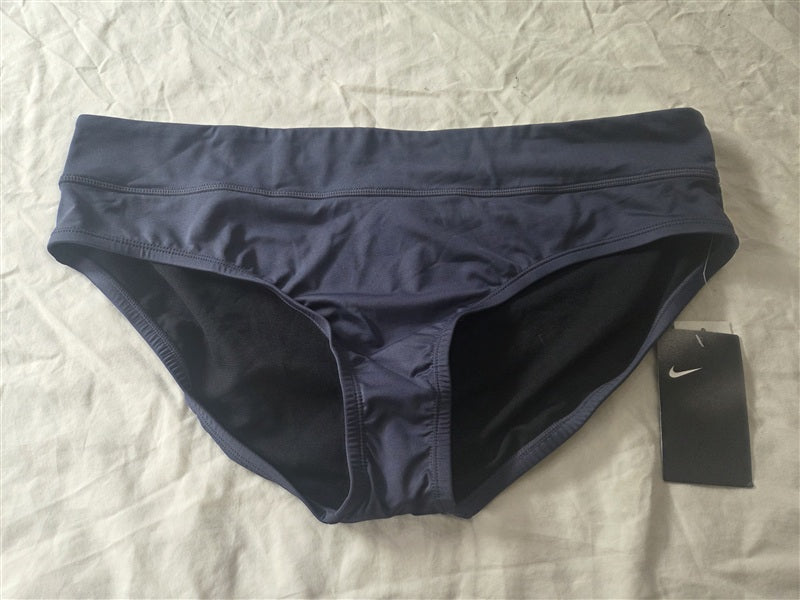 NWT Nike Core Hipster Full Bikini Swimsuit Bottom Thunder Blue 136663