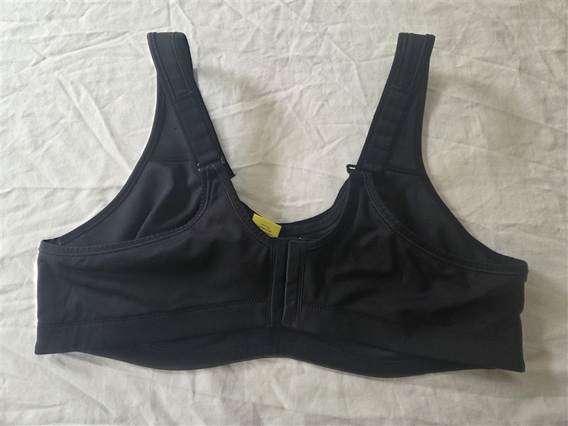 NWT Nola 40C Indus Underwire Sports Bra Black 136674