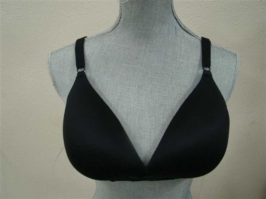 PO Warners 38B Cloud 9 Full-Coverage Wire-Free Contour Lift Bra 1869 BLK 136676