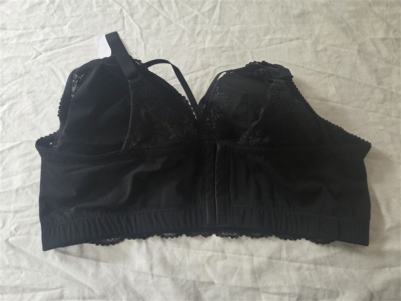 NWT PARFAIT 40DD P5951 MIA Lace Black Wire Free Padded Bralette 136677