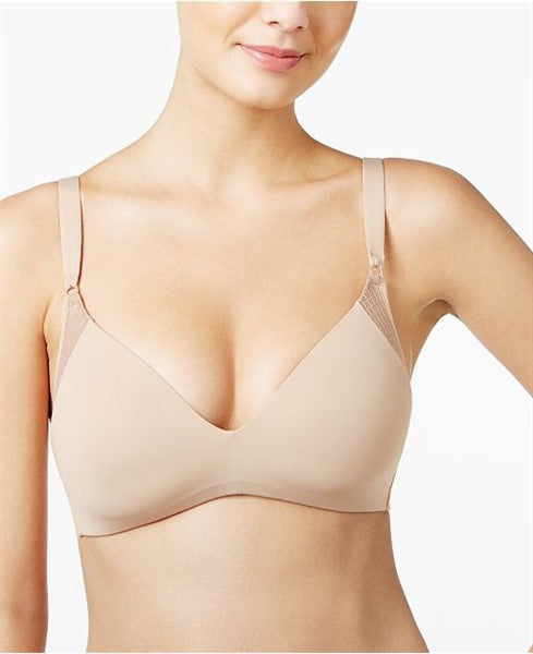PO Warners Bra 40C Cloud 9 Wire Free Bra with Lift RN2771A Beige 136681