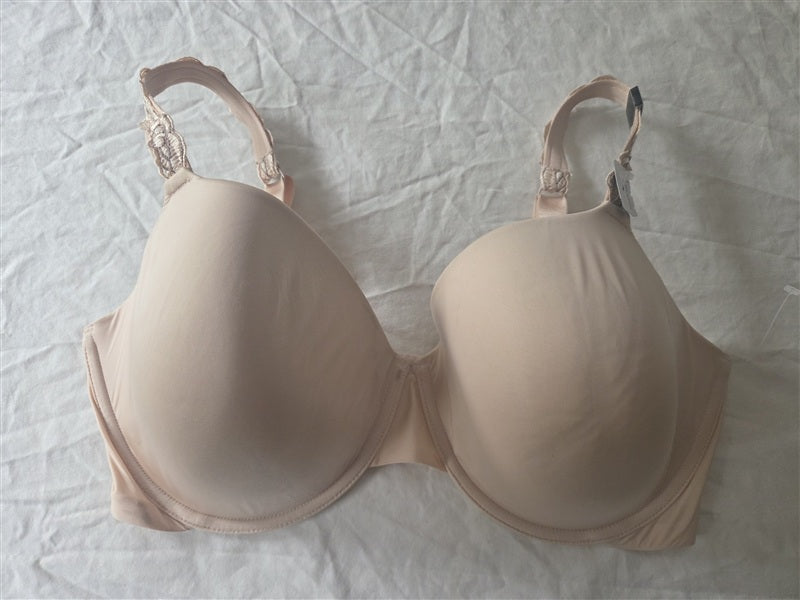 NWT Paramour by Felina 40DDD Lissa Contour Bra 135035 Beige 136691
