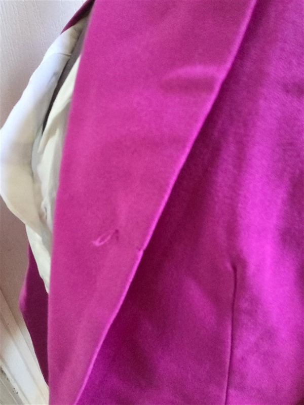 NWOT Skies are Blue XS Round Collar Blazer Jacket Bright pink 136696