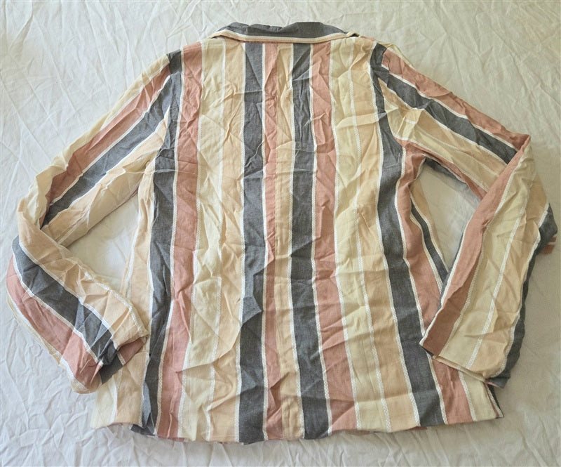 NWT Anthropologie Sage the Label S Stripe Jacket Blazer 136713
