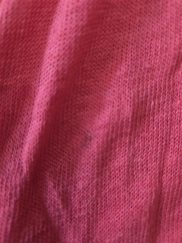 NWOT Eileen Fisher XS Linen Cropped 3/4 Sleeve Cardigan Sweater Pink 136714
