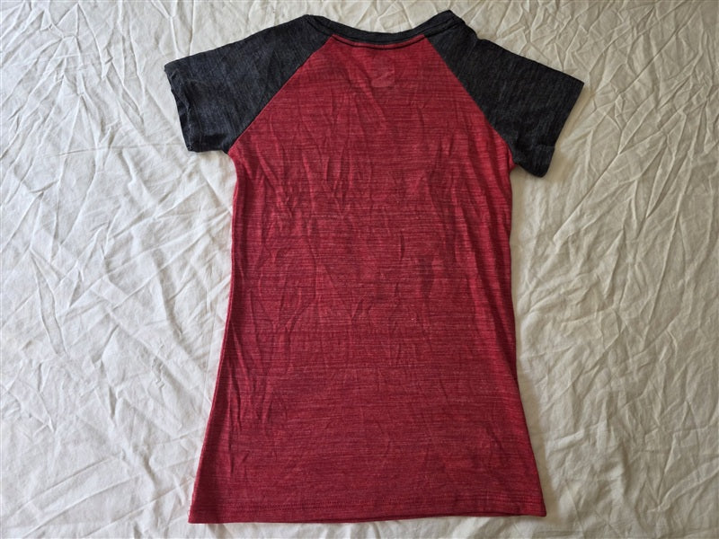 NWOT Team Athletics L 10/12 Girls Ohio State Sequin T Shirt 136735