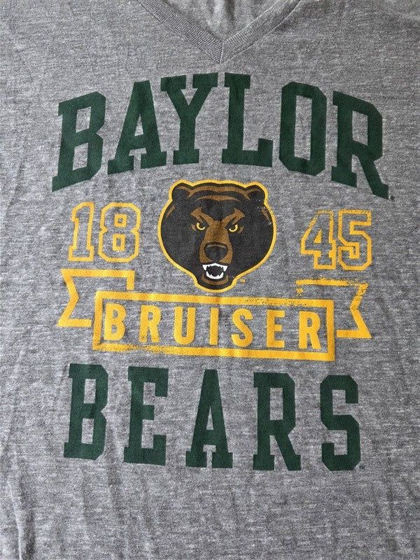 NWT Pro Edge XL Baylor Bears Women's V neck T Shirt 136757