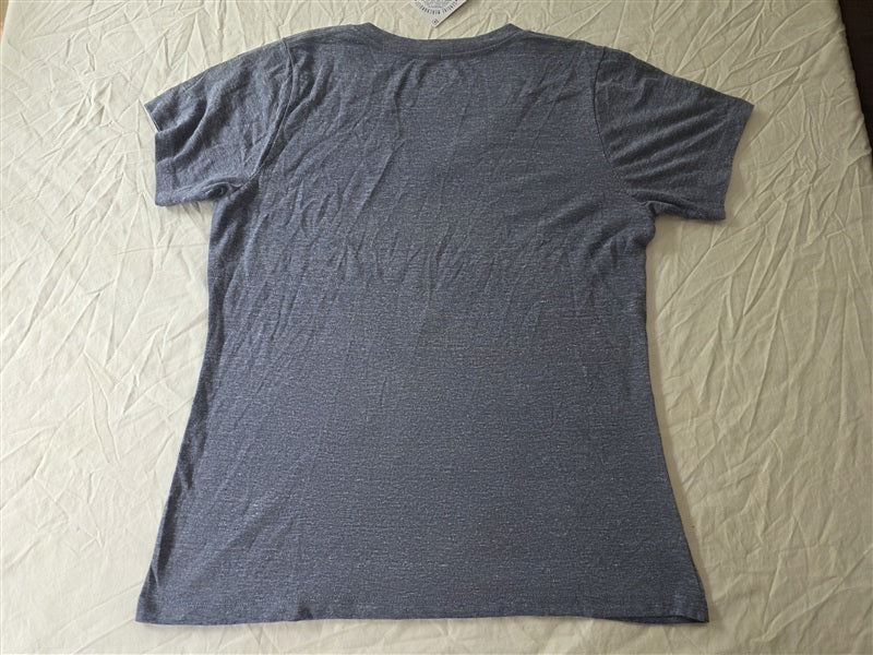 NWT Soft a Grape L Cleveland Indians Women's V neck T Shirt 136758