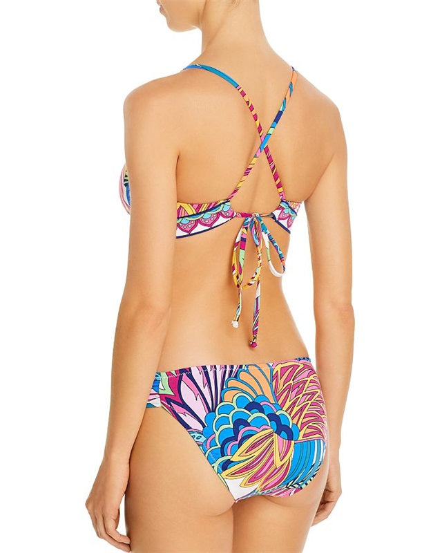 NWT Trina Turk 8 Paradise Plume Bralette Bikini Top & Bottom Set 136761