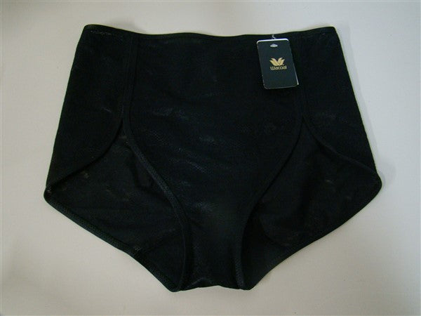 NWT Wacoal M Clear & Classic Hi-Cut Brief Panty 844244 Black 136767