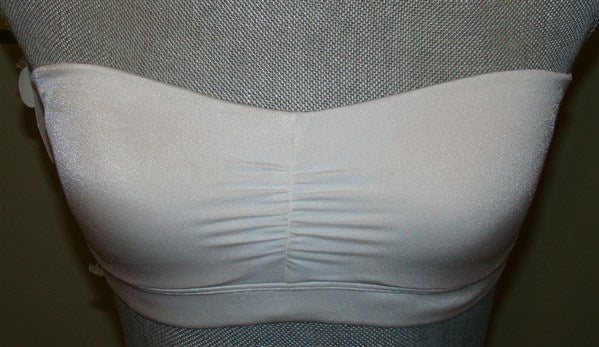NWT Maidenform 36 Dream Wireless Bandeau Bra 40974 White 136769