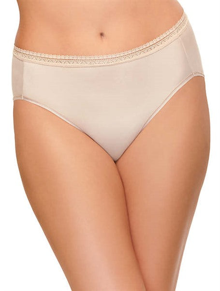 NWT Wacoal SM PERFECT PRIMER High Cut Brief 870313 Beige 136815