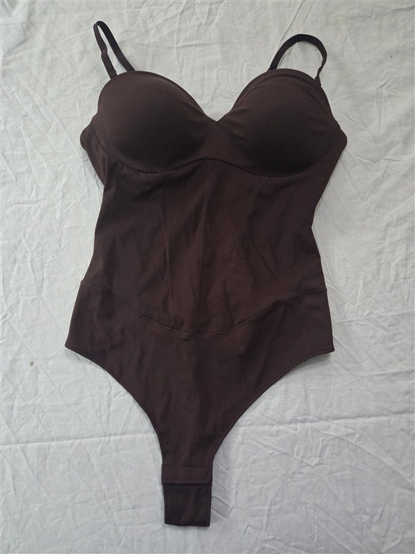 NWOT Maidenform M Firm Control Shapewear Multiway Thong Bodysuit DMS131 136837