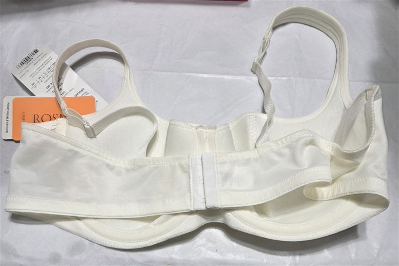 NWT ROSME 44C Lace Balconette Push-Up Underwired Demi Cup Bra 136839