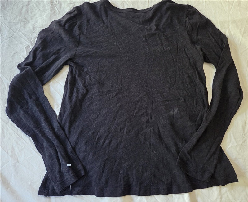 NWOT Wilt S Baby Fit Round Neck Long Sleeve T Shirt Black 136847