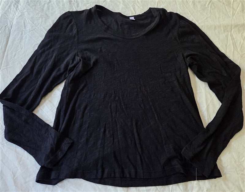 NWOT Wilt S Baby Fit Round Neck Long Sleeve T Shirt Black 136847