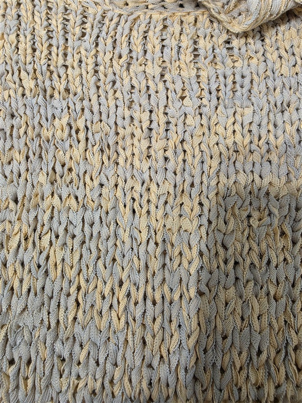 NWT Anthropologie J.O.A. M Marled Open Knit Pullover Sweater 136856
