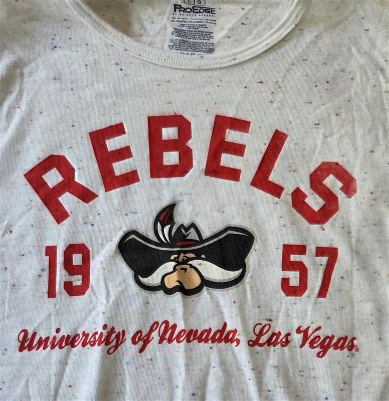 NWOT Pro Edge L Rebels University of Las Vegas Women's T Shirt 136863