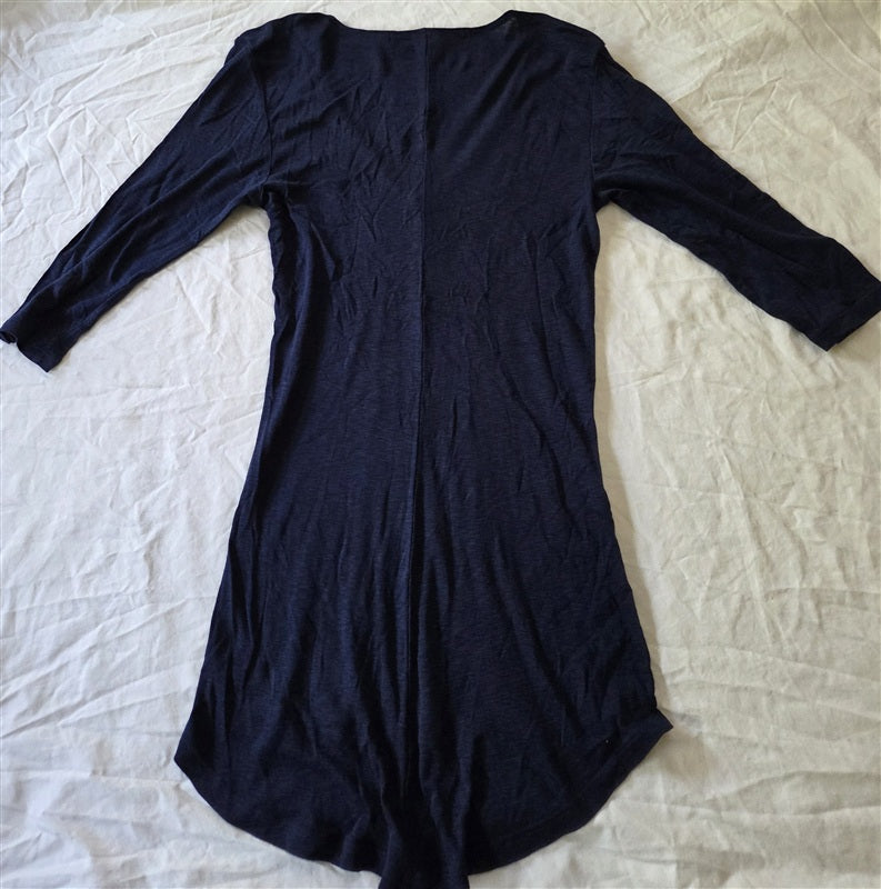 NWOT Michael Stars OS Supima Long Sleeve V Neck Tee Shirt 136871