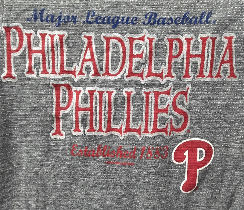 NWOT Campus Lifestyle L MLB Philadelphia Phillies Women Baseball T Shirt 136873