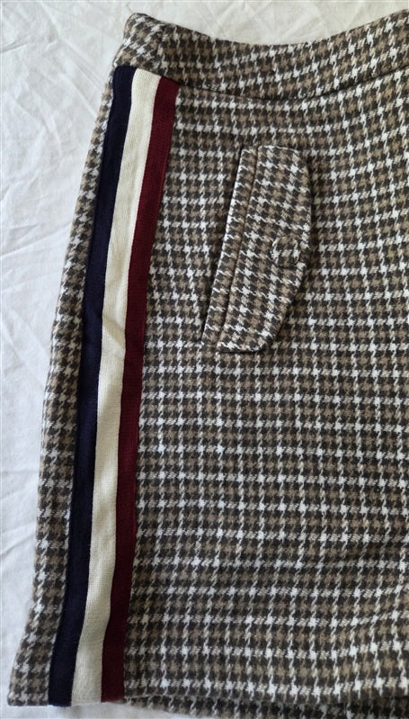 NWT Anthropologie J.O.A. S Plaid Pocket Mini Skirt 136876