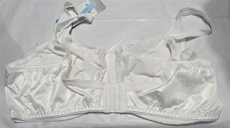 NWT Playtex Secrets 44C Full Figure Underwire Bra 4422 White 136885