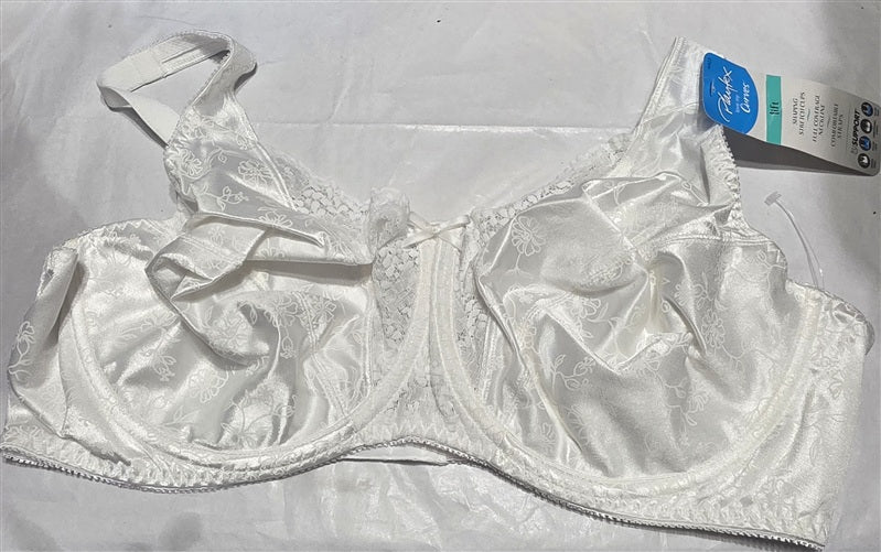 NWT Playtex Secrets 44C Full Figure Underwire Bra 4422 White 136885