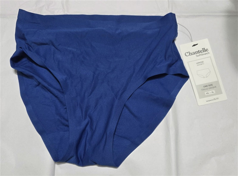 NWT Chantelle Soft Stretch Seamless Hipster Panty 2644 Blue 136897