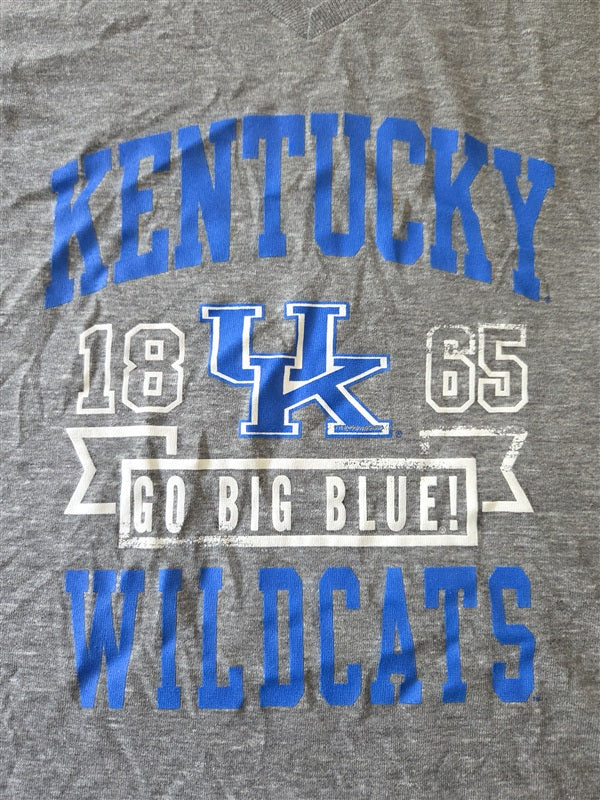 NWT Pro Edge XL Kentucky Wildcats Women's V neck T Shirt 136908