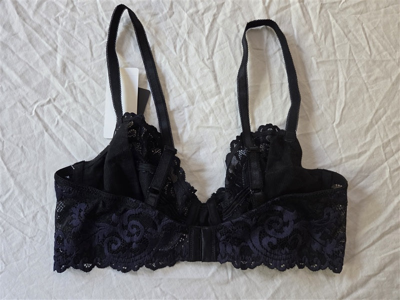 NWT Wacoal 36C Instant Icon Underwire Bra 851322 Blue 136931